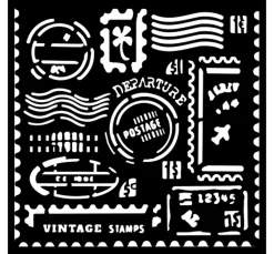 Schablone "Art of Travelling"