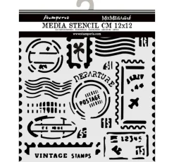 Schablone "Art of Travelling"