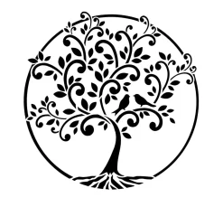 Schablone "Baum des Lebens"