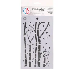 Schablone "Birch trees"