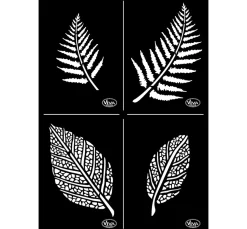 Schablone "Blätter"