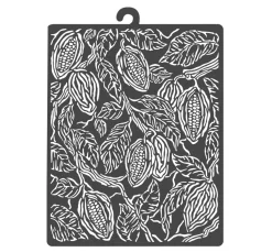 Schablone "Coffee and Chocolate - Cocoa Beans"