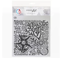 Schablone "Coral Reef - Underwater"