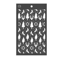 Schablone "Deep woods"