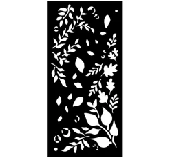 Schablone "Dewdrops", Big Leaves