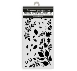 Schablone "Dewdrops", Big Leaves