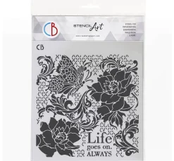 Schablone "Ethereal - Life goes on"