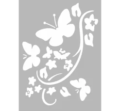 Schablone "Farfalla", DIN A5