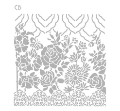 Schablone "Flower"