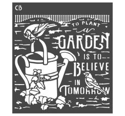 Schablone "Gardentime"