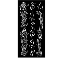 Schablone "Hidden Grove", 12 x 25 cm