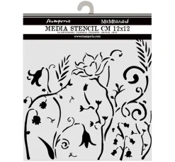 Schablone "Hidden Grove", 12 x 12 cm