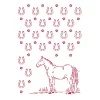 Schablone "Horse Shoe"