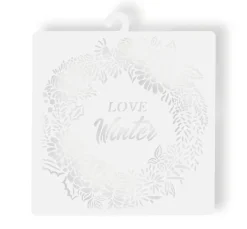 Schablone "Love Winter"