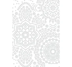 Schablone "Mandala Flowers", DIN A4