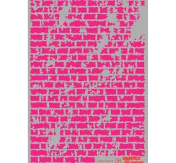 Schablone "Mauerwerk", A5