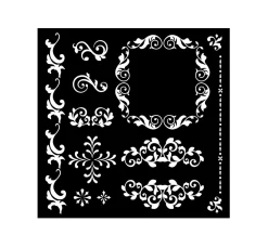 Schablone "Precious - Frames"