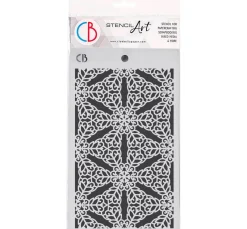 Schablone "Snowy stars"