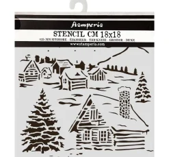 Schablone "The Owl's House - Cottage"