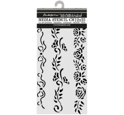 Schablone "Timeless - 3 Borders"