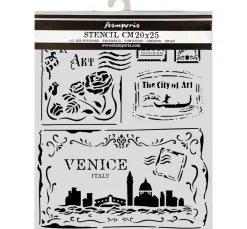 Schablone "Venice", Cards
