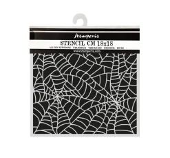 Schablone "Whispering Woods - Spider Pattern"