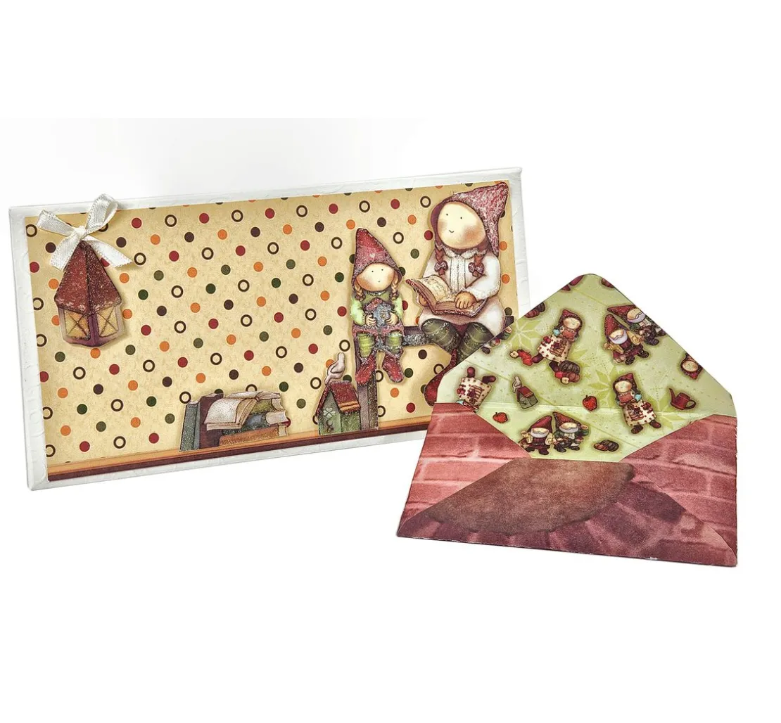 Schablonen-Set "Briefumschläge", 4 Stück