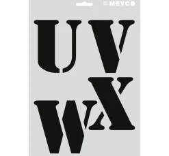 Schablonen-Set "XL Buchstaben"