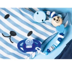 Schnullerketten Holzperlen "Teddy"