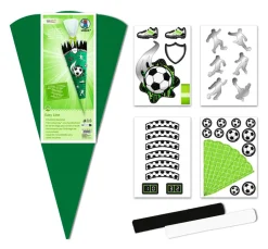 Schultüten-Bastelset "Fußballspiel"