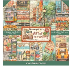 Scrapbook-Block "Art of Travelling"