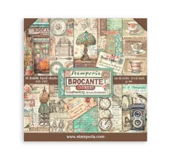 Scrapbook-Block "Brocante Antiques"