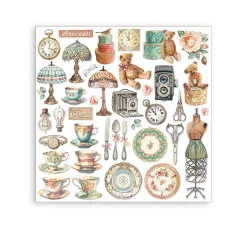 Scrapbook-Block "Brocante Antiques"