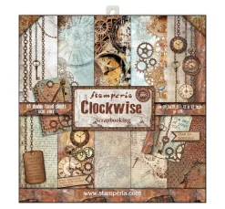 Scrapbook-Block "Clockwise"