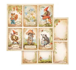 Scrapbook-Block "Hidden Grove"