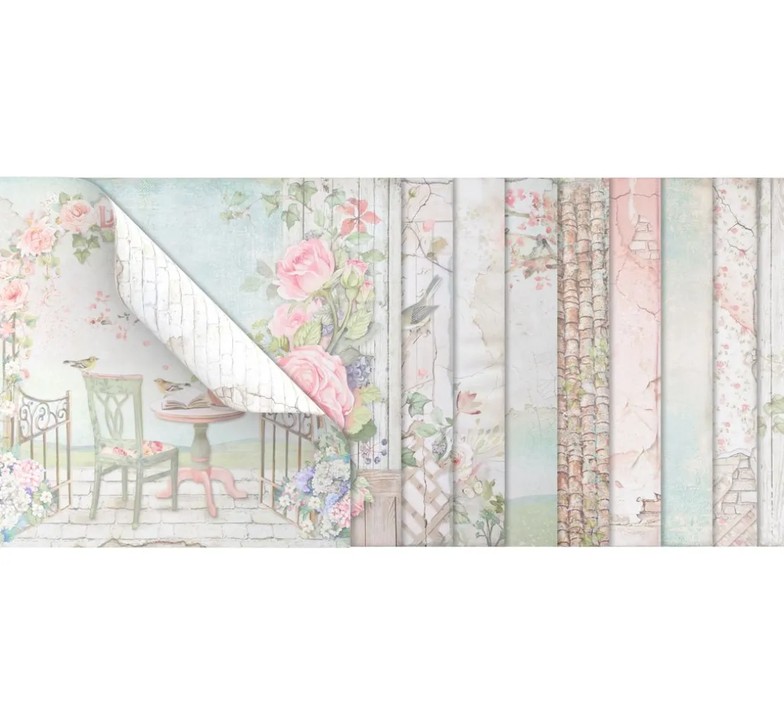 Scrapbook-Block "House of Roses"