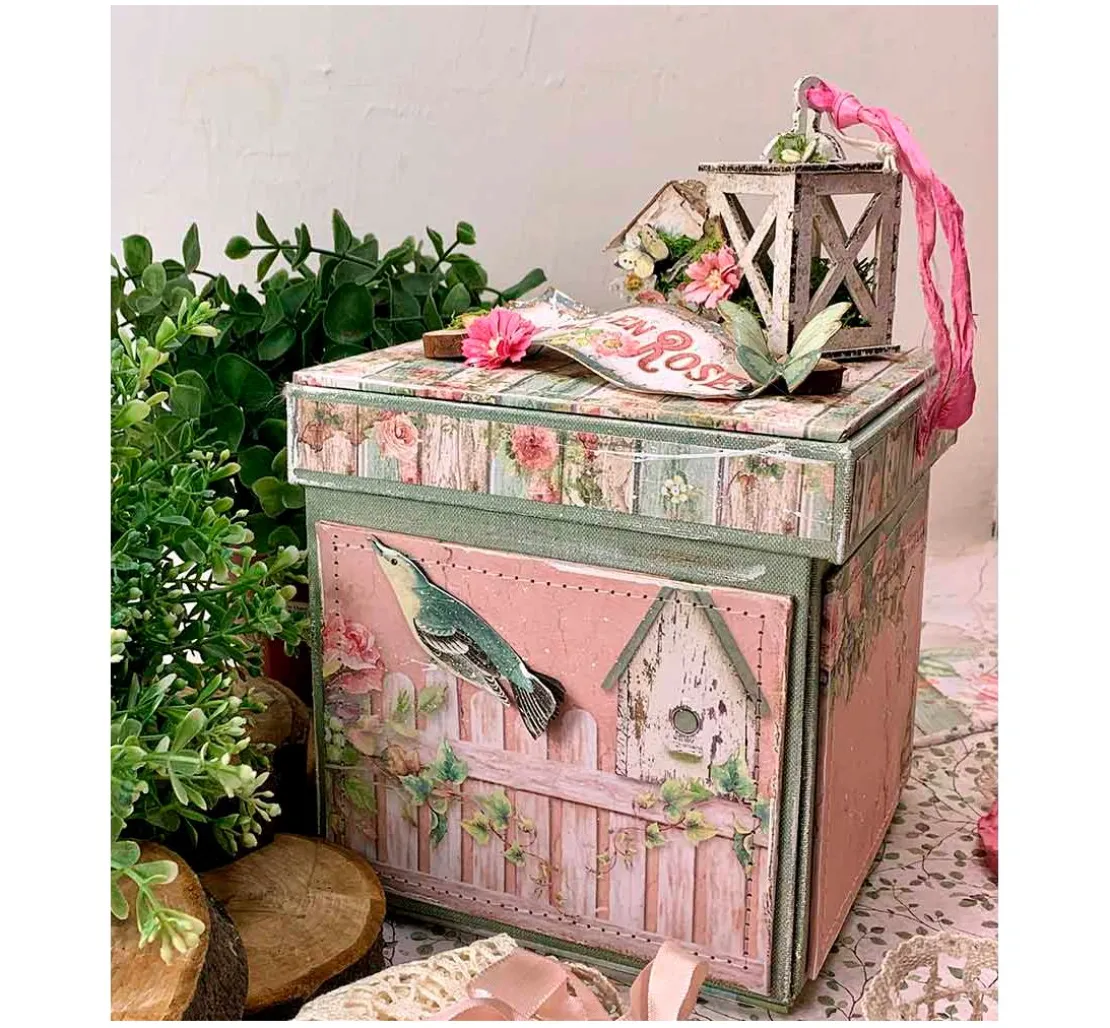 Scrapbook-Block "House of Roses"