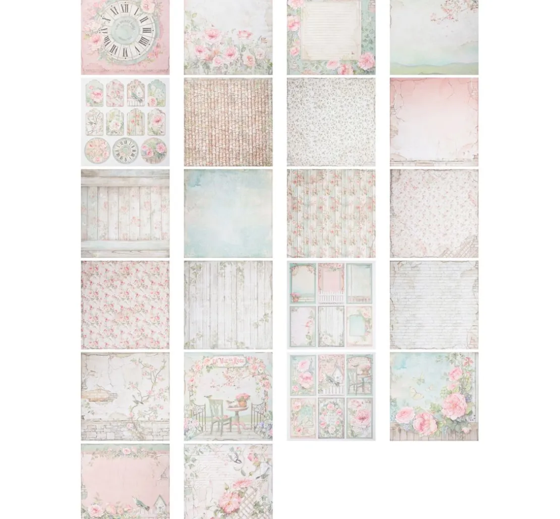 Scrapbook-Block "House of Roses"