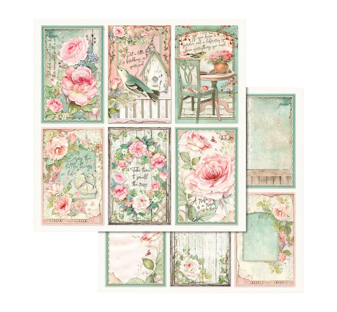 Scrapbook-Block "House of Roses"