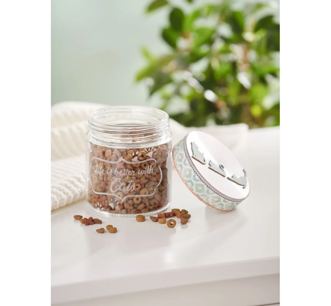 Scrapbook-Block "Katze und Orchidee"