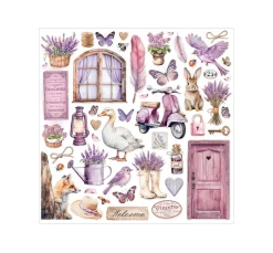 Scrapbook-Block "Lavender"