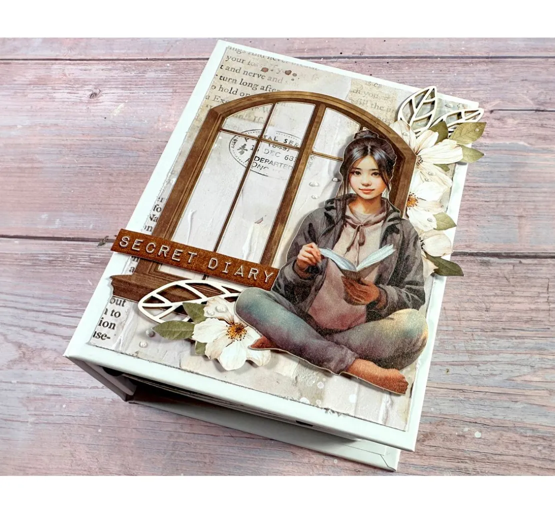 Scrapbook-Block "Secret Diary"