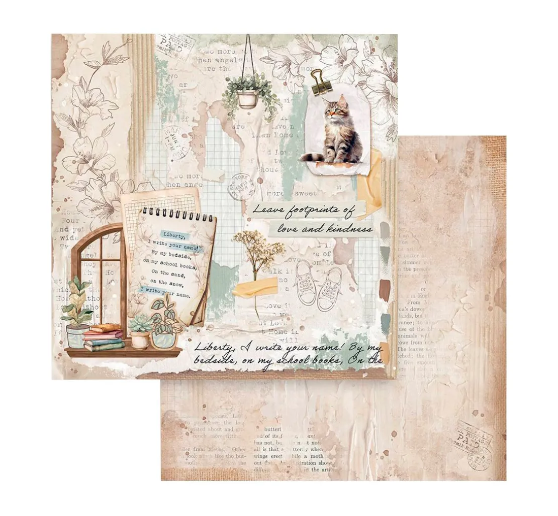 Scrapbook-Block "Secret Diary"