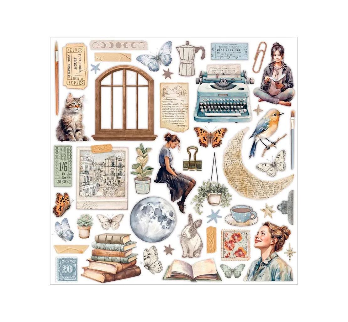 Scrapbook-Block "Secret Diary"