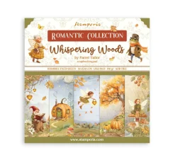 Scrapbook-Block "Whispering Woods"