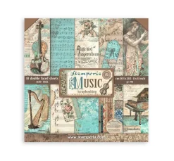 Scrapbooking Pad "Music"