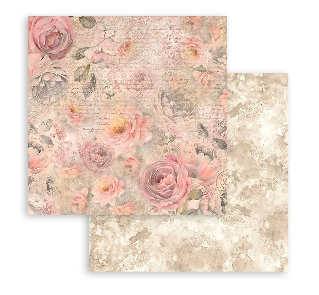Scrapbooking Pad "Shabby Rose"