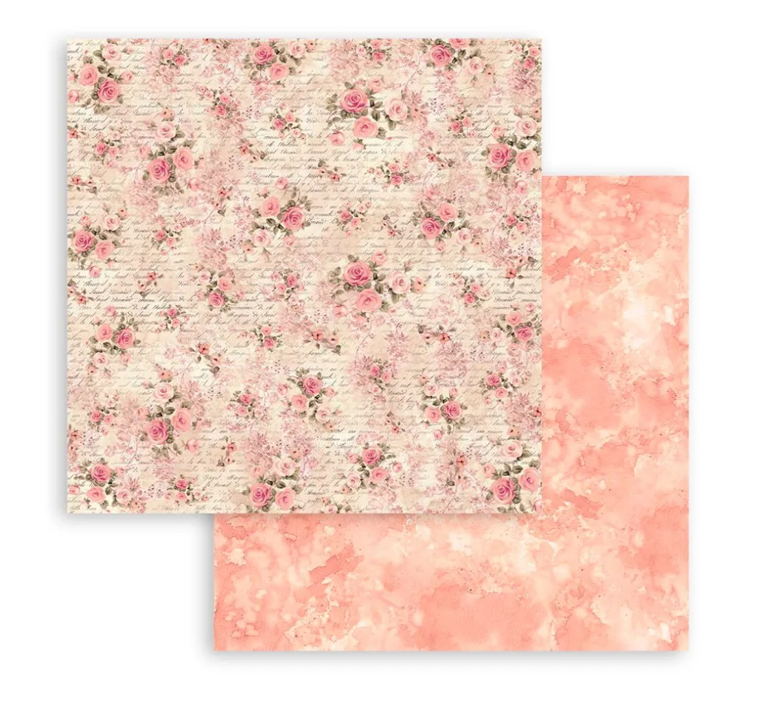 Scrapbooking Pad "Shabby Rose"