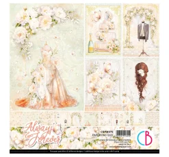 Scrapbook-Papier "Always & Forever"