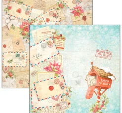 Scrapbook-Papier "Dear Santa"